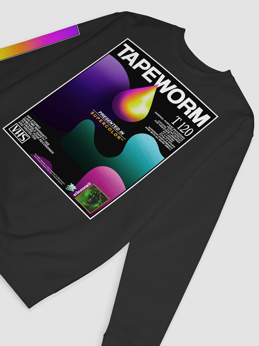TAPEWORM VHS crewneck frontprint sweatshirt product image (6)