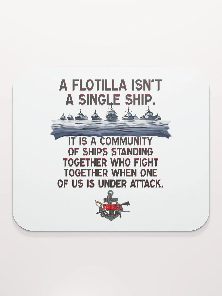 A Flotilla - Mouse Pad product image (5)