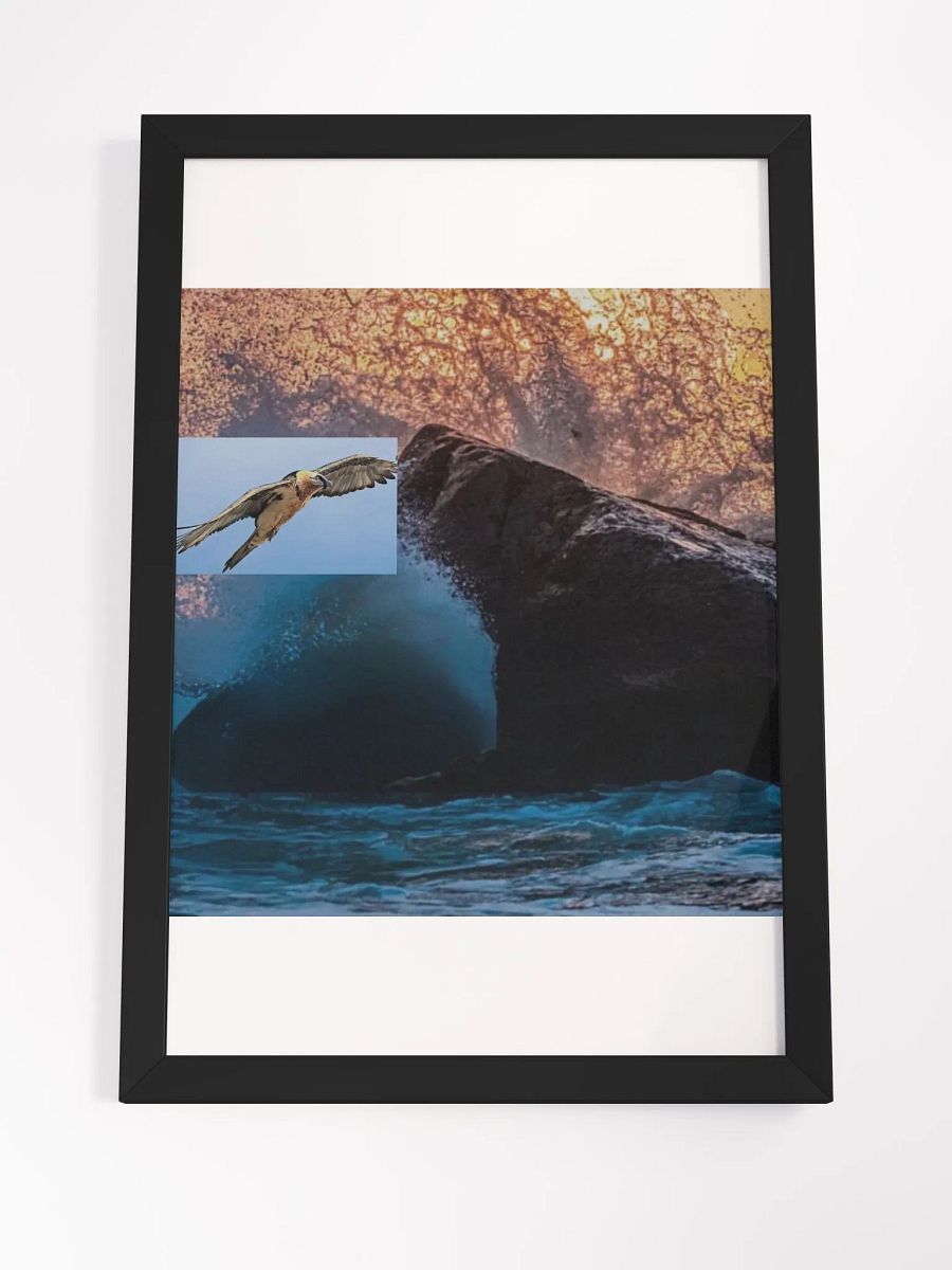 Wall Art Eagle Framed High-Quality Matte Poster (in) product image (4)