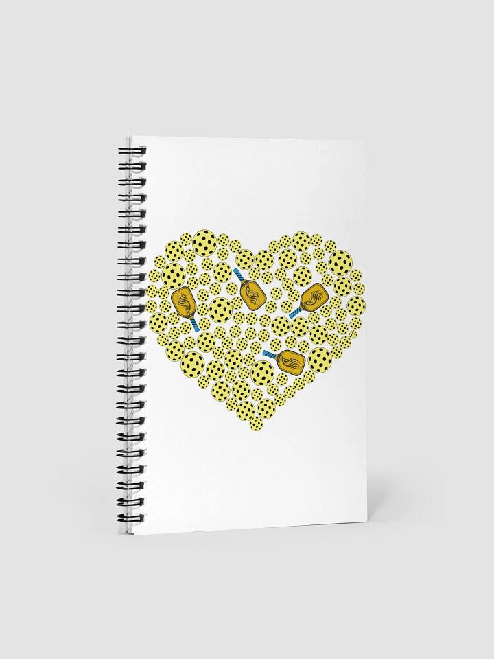 Pure Heart Pickleball Atomic Love Spiral Notebook product image (2)