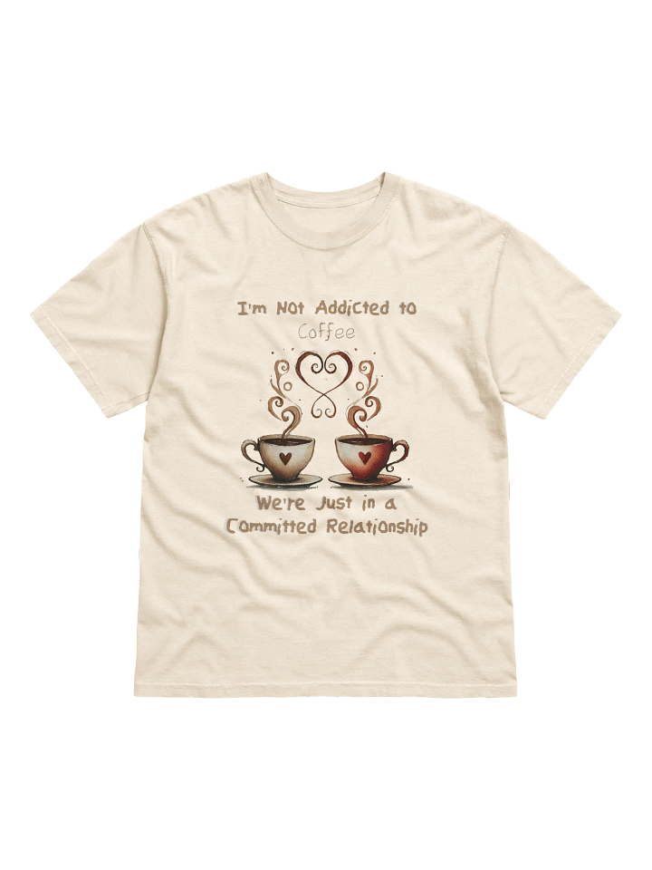 Coffee Committed Relationship Comfort Colors Garment-Dyed Heavyweight Tee product image (1)