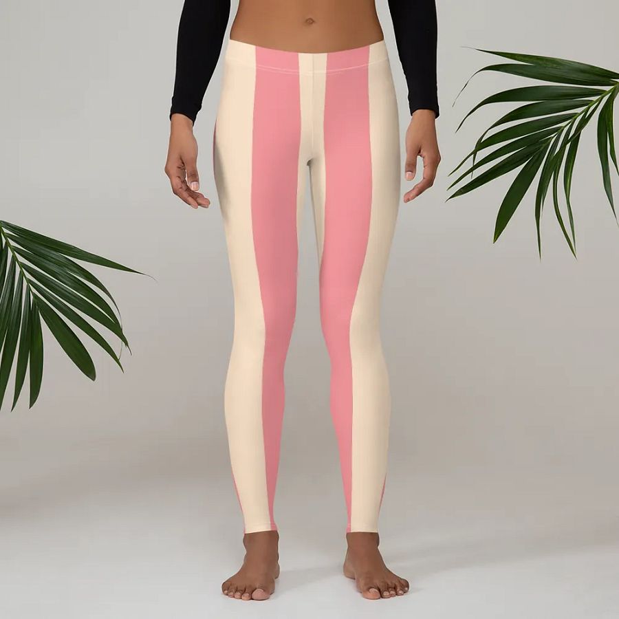 Customizable Chic Stripes Leggings product image (3)