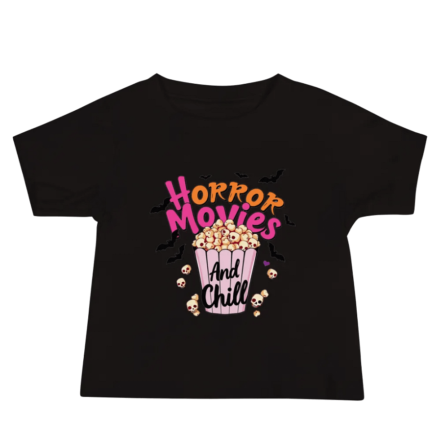 Horror Movies And Chill Baby Tee product image (2)