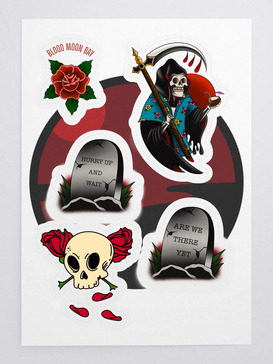 Reaper Sticker Sheet product image (3)