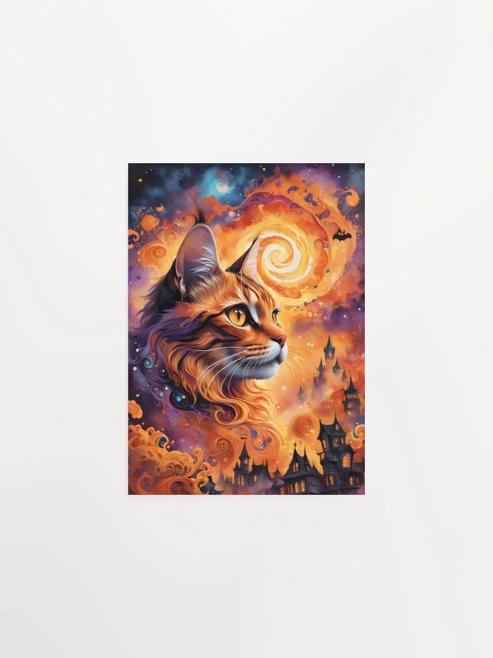 Feline Fantasy in the Galaxy Poster product image (2)
