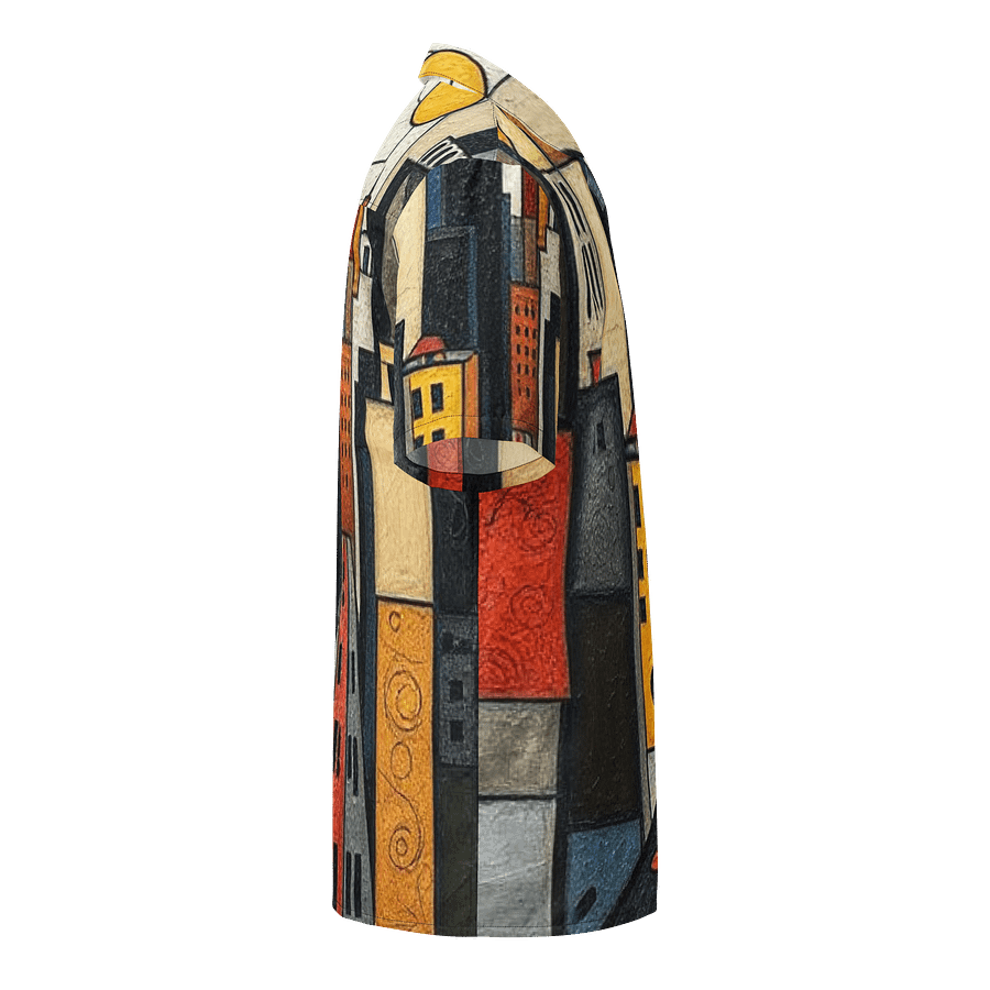Abstract City Bomber Hawaiian Shirt product image (4)