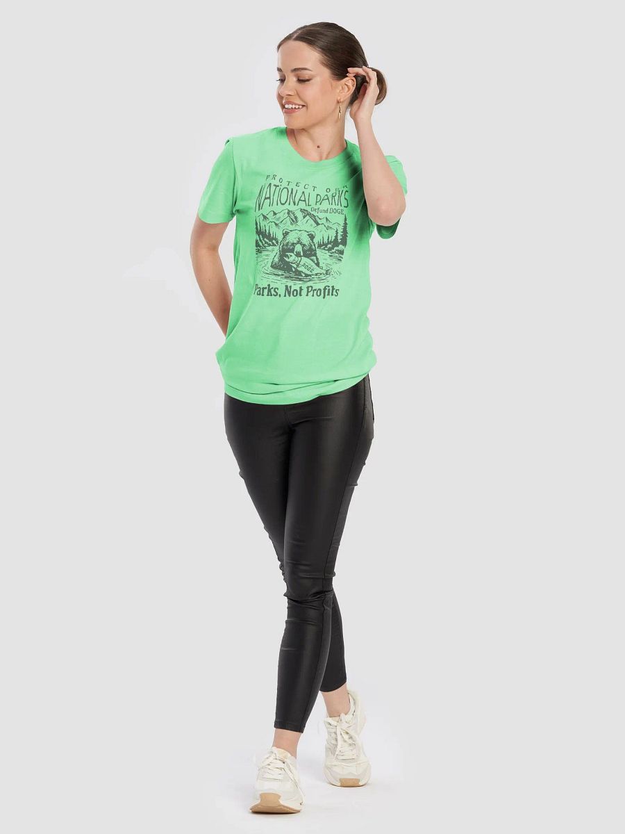 DEFUND DOGE! Protect our Parks Comfort Fitted T-Shirt Alt National Parks Wear Resistance Rangers product image (60)