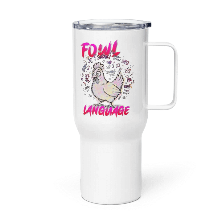 Fowl Language Stainless Steel Travel Mug product image (2)
