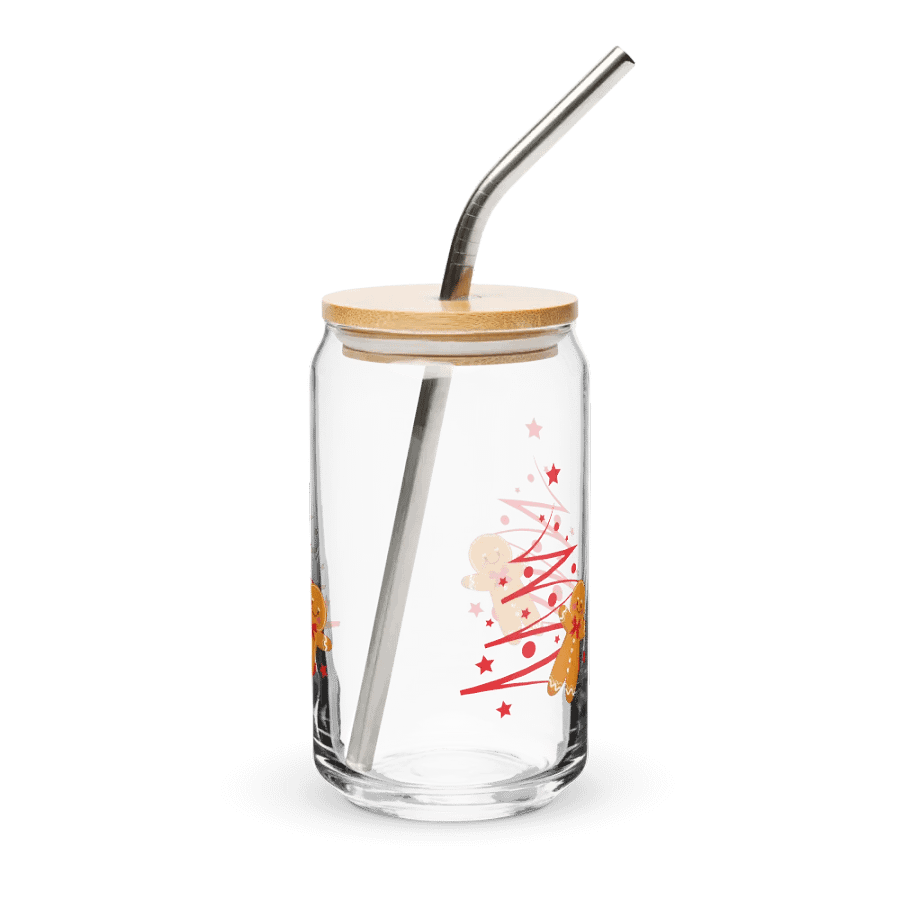 Gingerbread Christmas Glass product image (3)