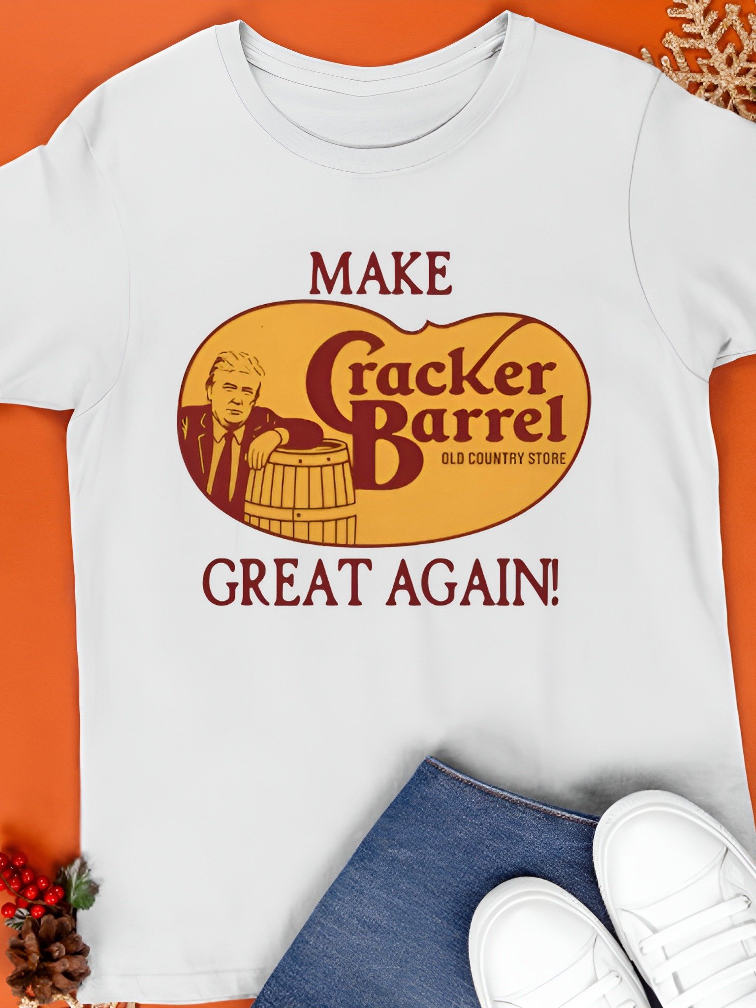Trump Make Cracker Barrel Great Again Shirt product image (1)