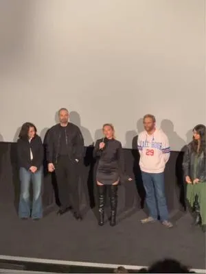 #Thunderbolts cast and director, and Kevin Feige make an appearance at Thunderbolts showing at The Grove. (🤳 @Garrett.LaBrie ) #kevinfeige #florencepugh #sebastianstan #julialouisdreyfus #wyattrussell #geraldineviswanathan #jakeschreier #yelena #buckybarnes #johnwalker #marvel @Marvel Entertainment 
