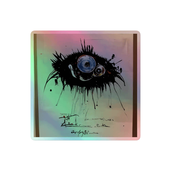 Chaotic Vision Holographic Sticker Set product image (2)