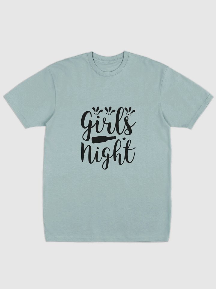 Girls Night Out: Fun and Fabulous Midnight Black Premium Heavyweight Tee for Bachelorette Parties and Ladies' Nights! product image (5)
