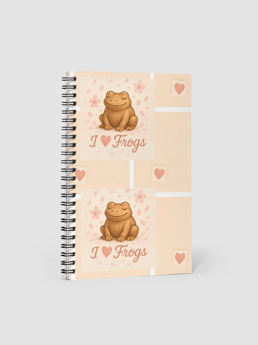 I <3 Frogs Notebook product image (1)