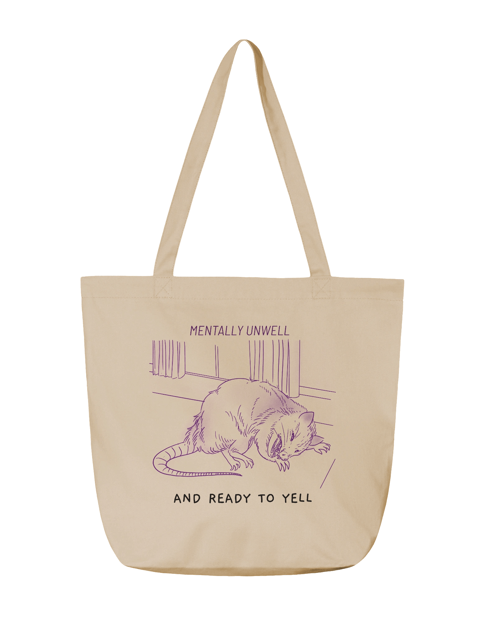 Mentally Unwell Tote Bag product image (2)