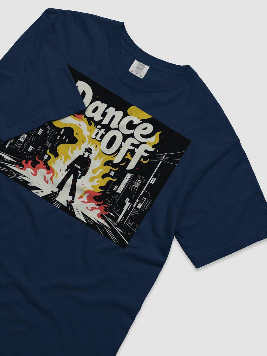 Burnin’ Dance | 'Dance It Off' Flame Art Print | Heavy T-Shirt product image (17)