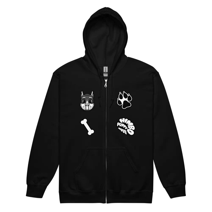 Rubberhose Pup - Unisex Zip Hoodie product image (2)