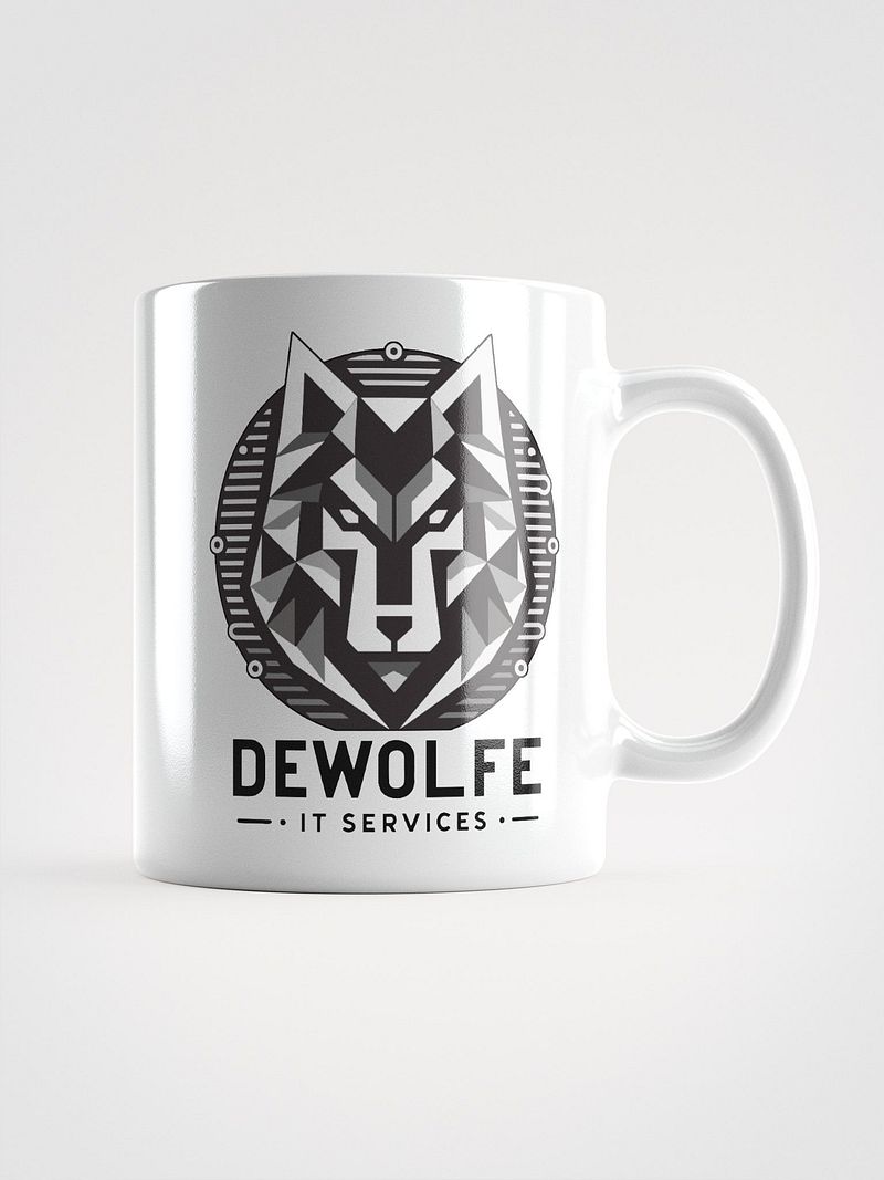 DEWOLFE IT SERVICES Light Mode Mug