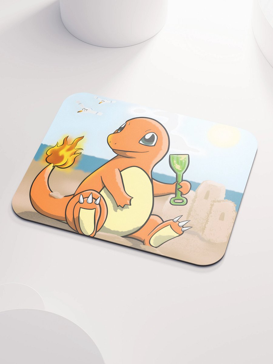 Charmander at the Beach Mousepad product image (3)