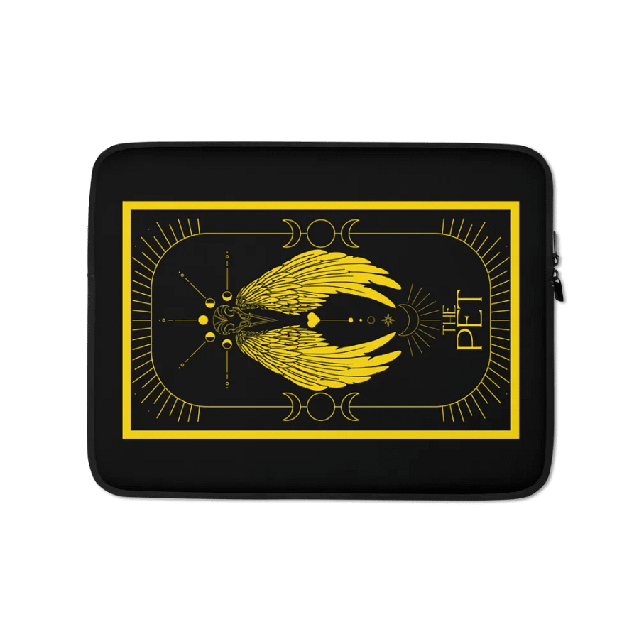 The Pet Gold Laptop Sleeve product image (1)