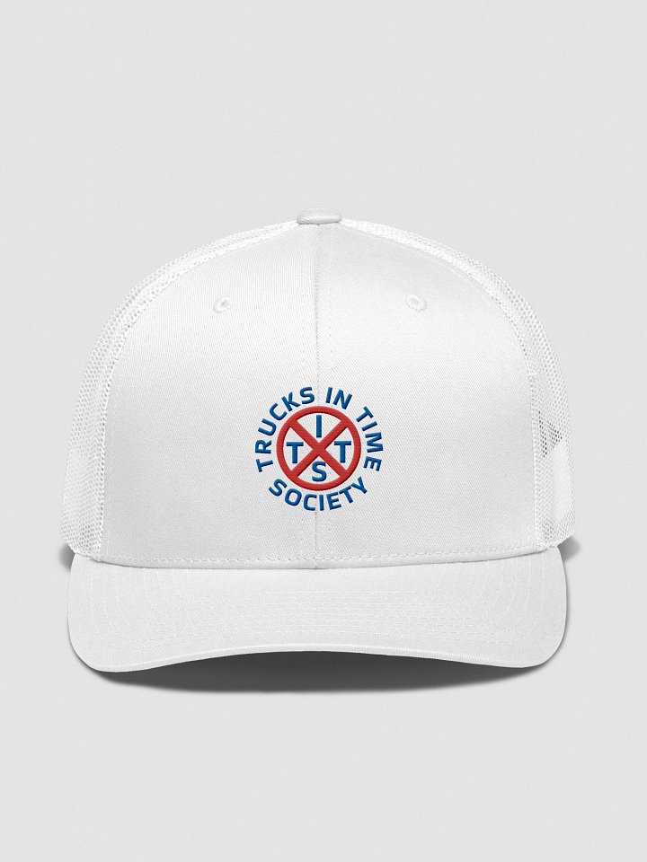 TITS CROSSROADS LOGO Trucker Hat RWB product image (1)