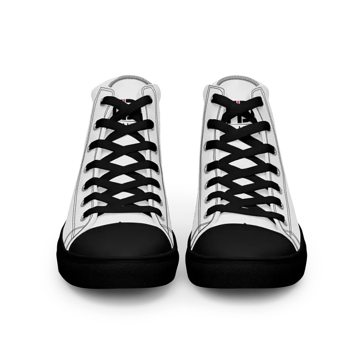 TDS Music Women's White High-Top Melody Canvas Sneakers product image (2)