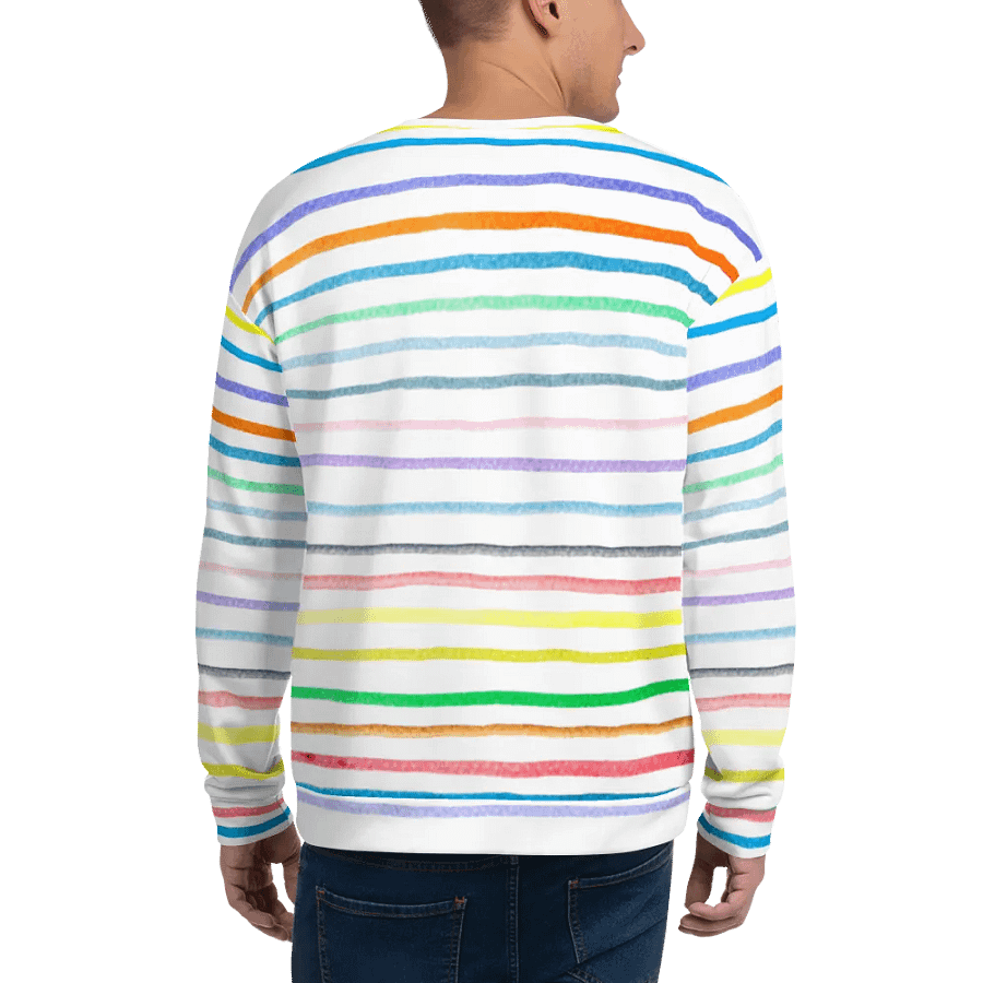 Vibrant Lines Unisex Sweatshirt product image (3)