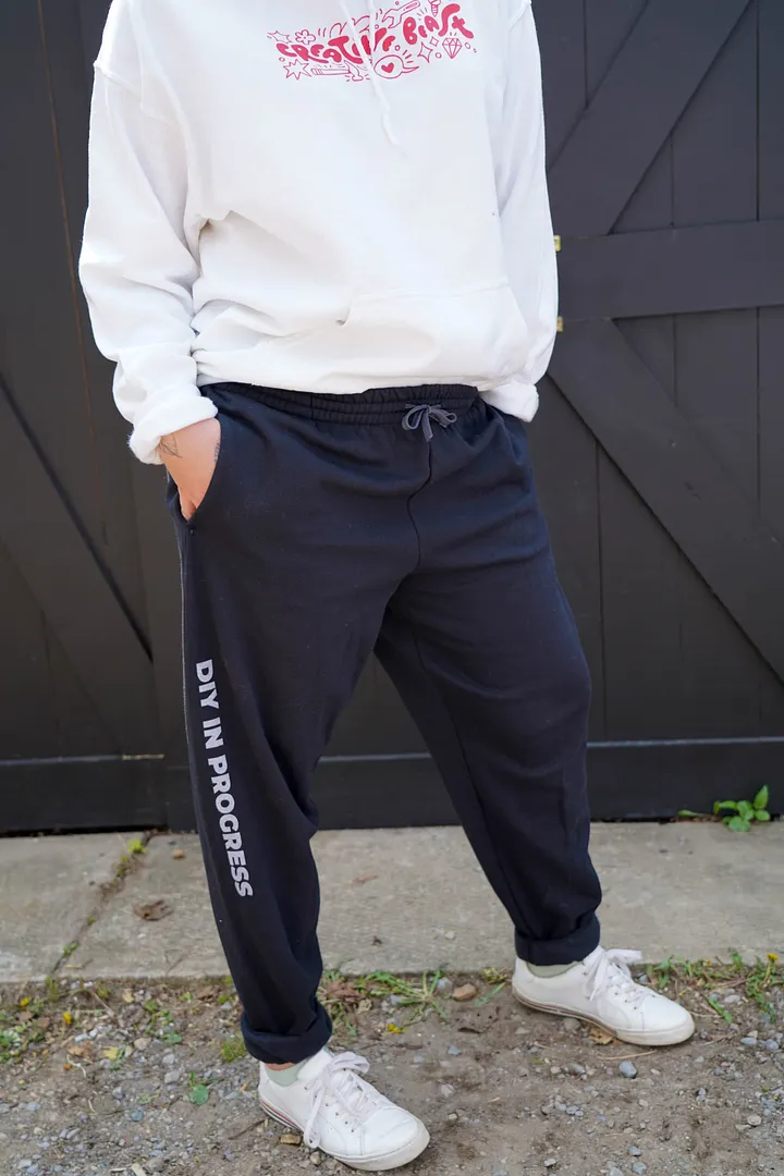 DIY IN PROGRESS - SWEATPANTS product image (1)