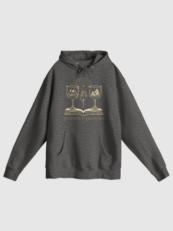 Legends & Libations Hoodie Beige Logo product image (3)