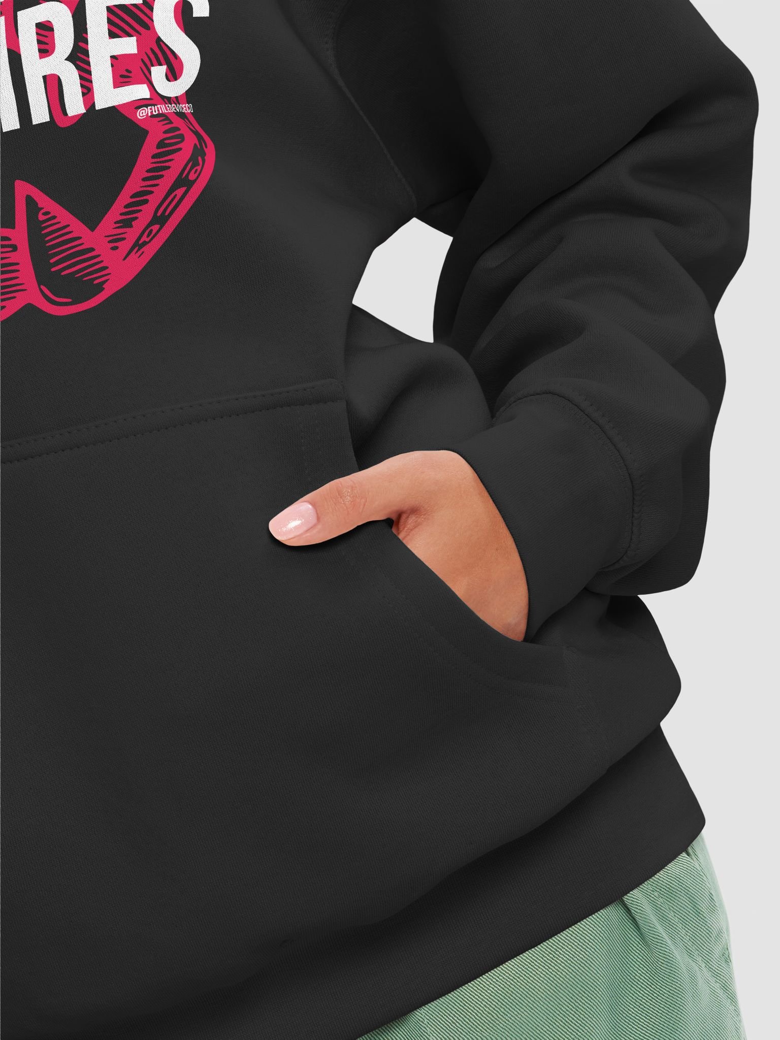 FUTILE DEVICE: ALL THE DAMN VAMPIRES (PULLOVER HOODIE) product image (22)