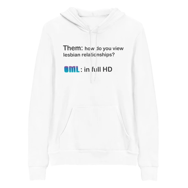 In Full HD Hoodie - White product image (1)
