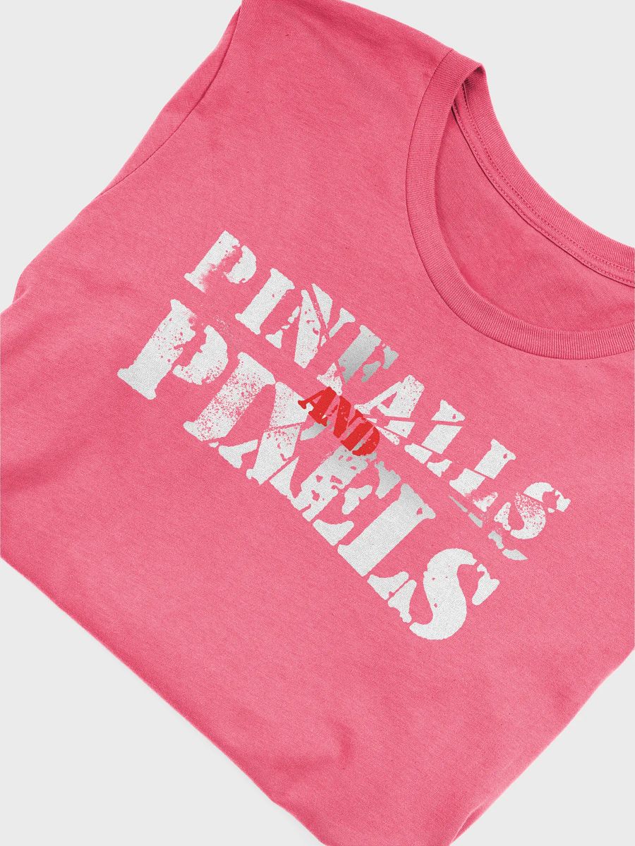 Pinfalls And Pixels Pink Logo Shirt product image (5)