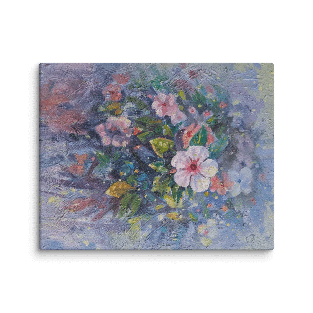 Flowers-Oil Painting Canvas Print product image (2)