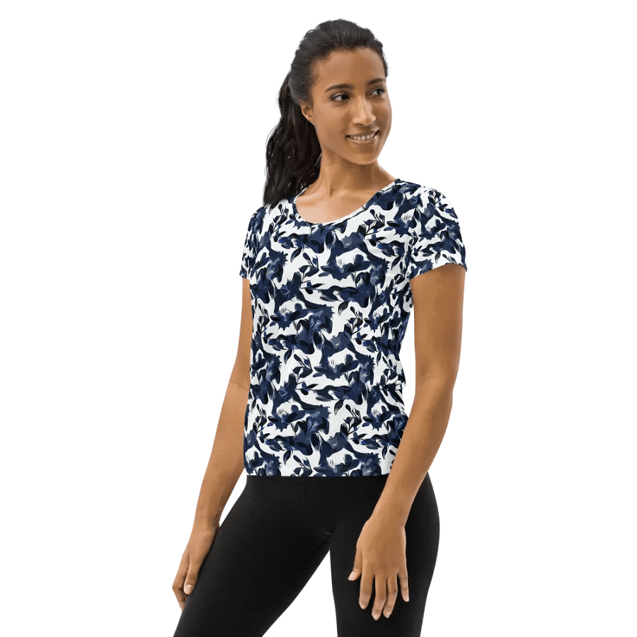 Wild Waves | Women's Athletic T-Shirt product image (3)