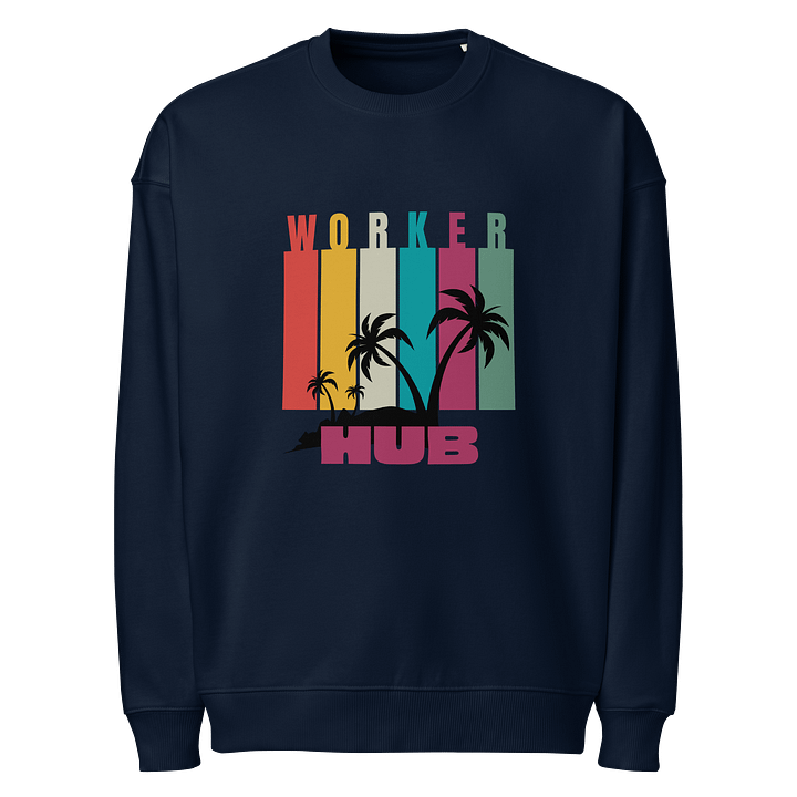 Tropical Vibes Organic Sweatshirt product image (1)