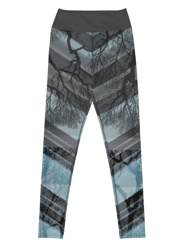 Gray Wood-Yoga Leggings product image (7)