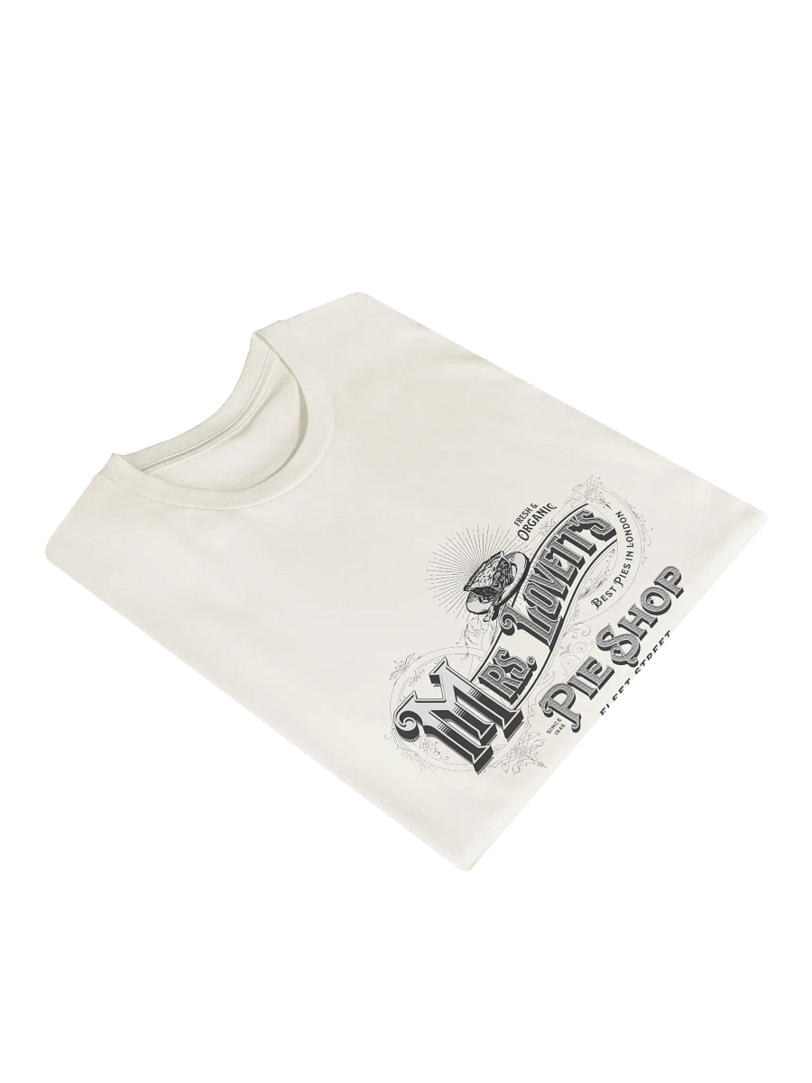 Mrs. Lovett’s Pie Shop T-Shirt – AS Colour Unisex Premium Tee for Sweeney Todd & Broadway Fans product image (6)
