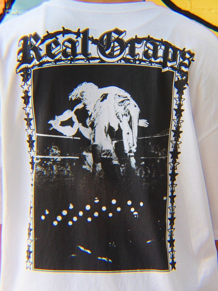 Real Graps T-Shirt [White] product image (2)