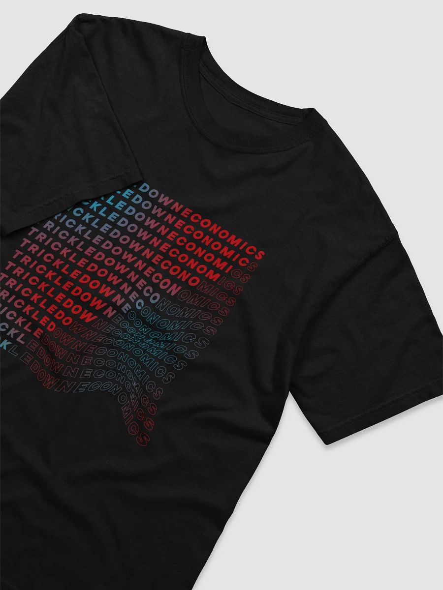 Trick Economics Tee (Gradient on Black) product image (2)