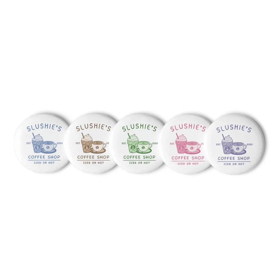 Slushie's Coffee Shop | Pins (White) product image (4)