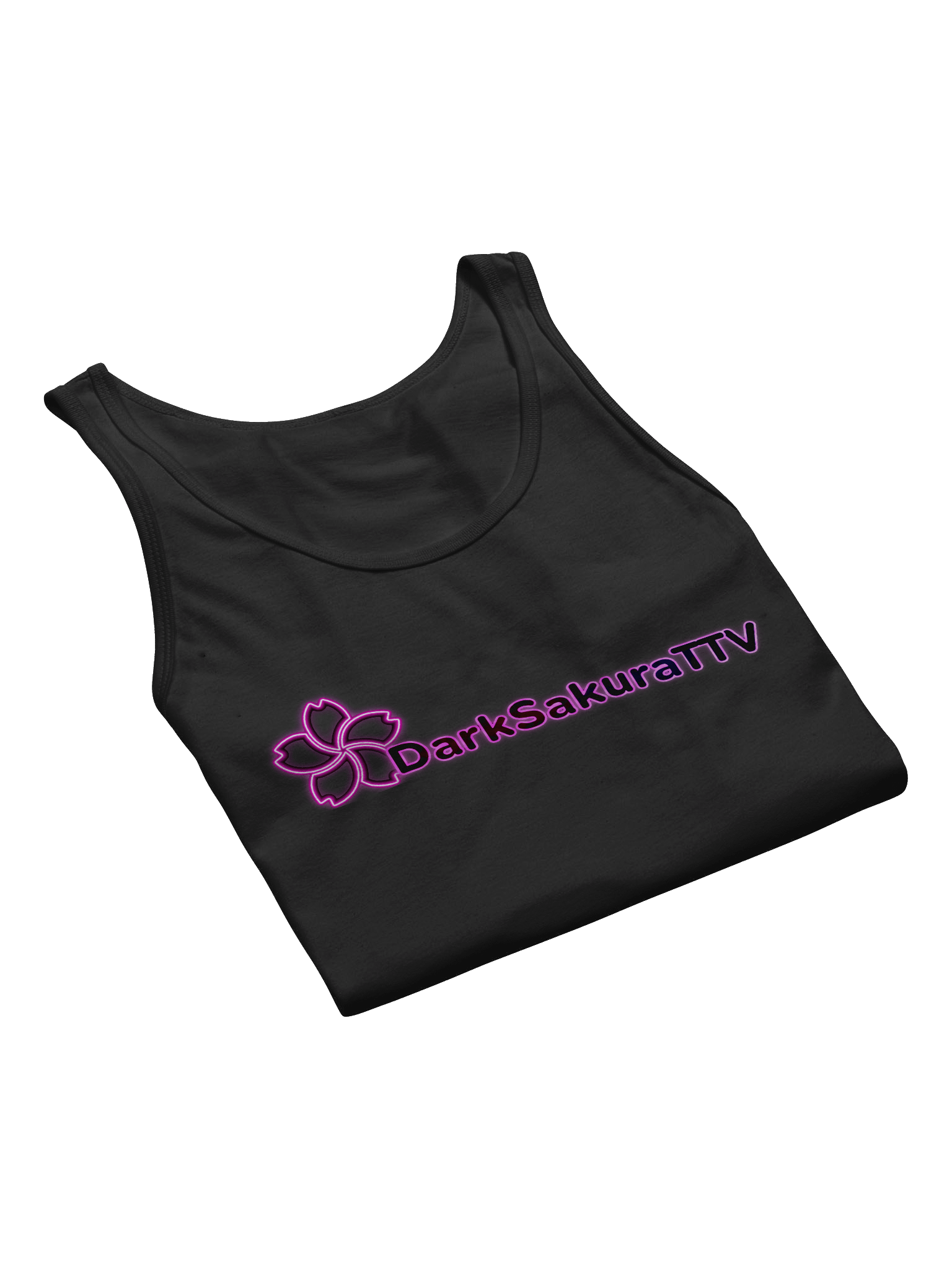 DarkSakuraTTV Neon Logo Jersey Tank product image (7)