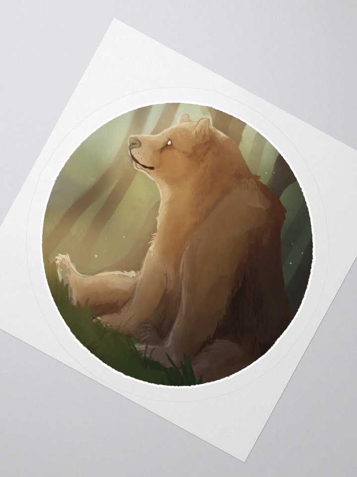 Bear In The Woods Sticker product image (6)
