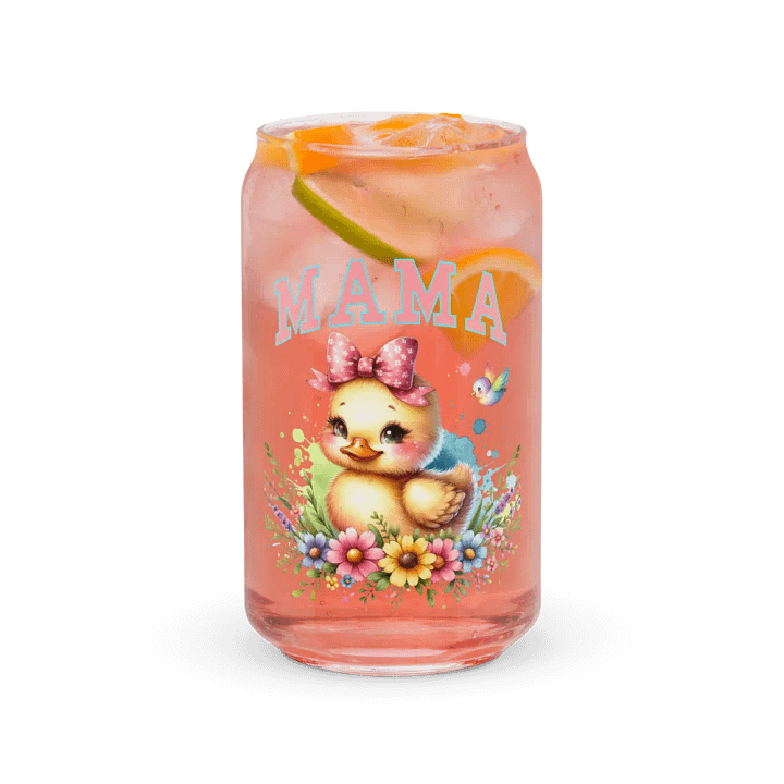 Mama Chicks Can-Shaped Glass product image (2)