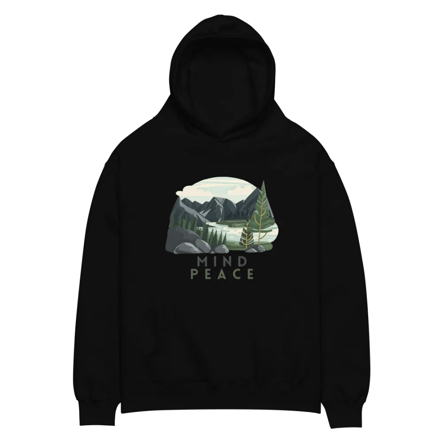 Mountains MIND PEACE Hoodie product image (3)