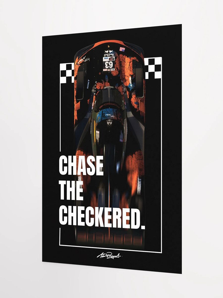 Chase the Checkered Poster product image (3)