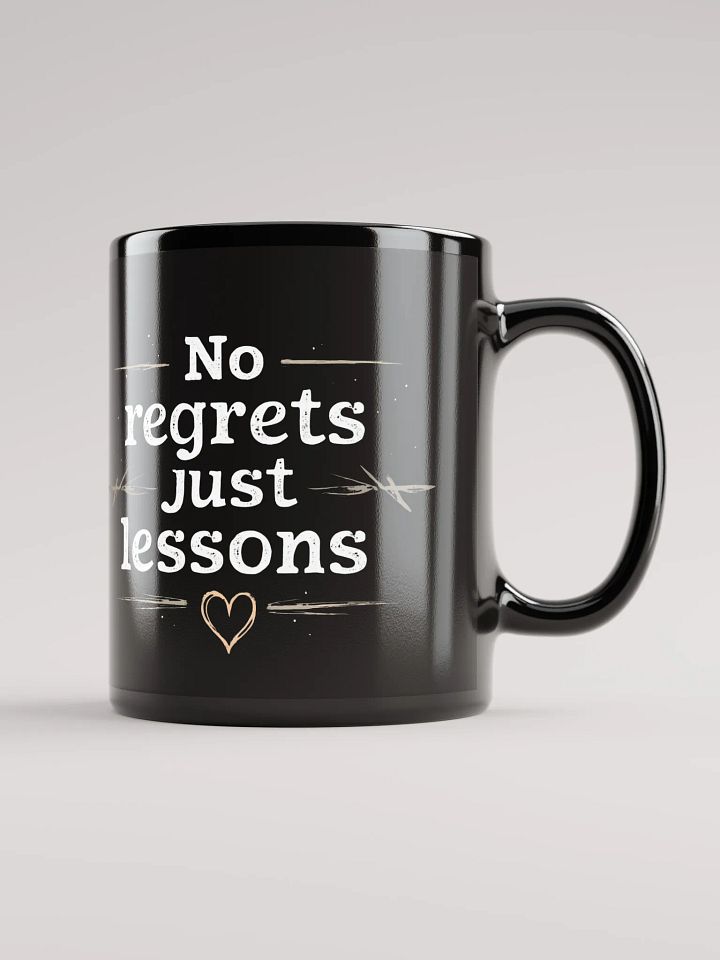 Transform Your Life with Jennifer Aniston’s Wisdom: Embrace No Regrets, Just Lessons – The Mug That Inspires Every Morning product image (1)
