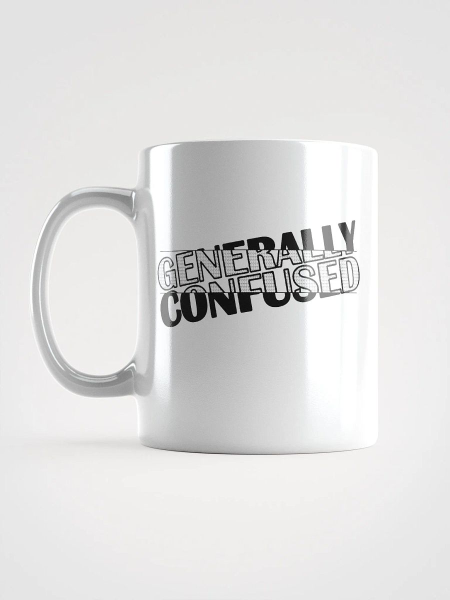 Generally Confused White Glossy Mug product image (6)