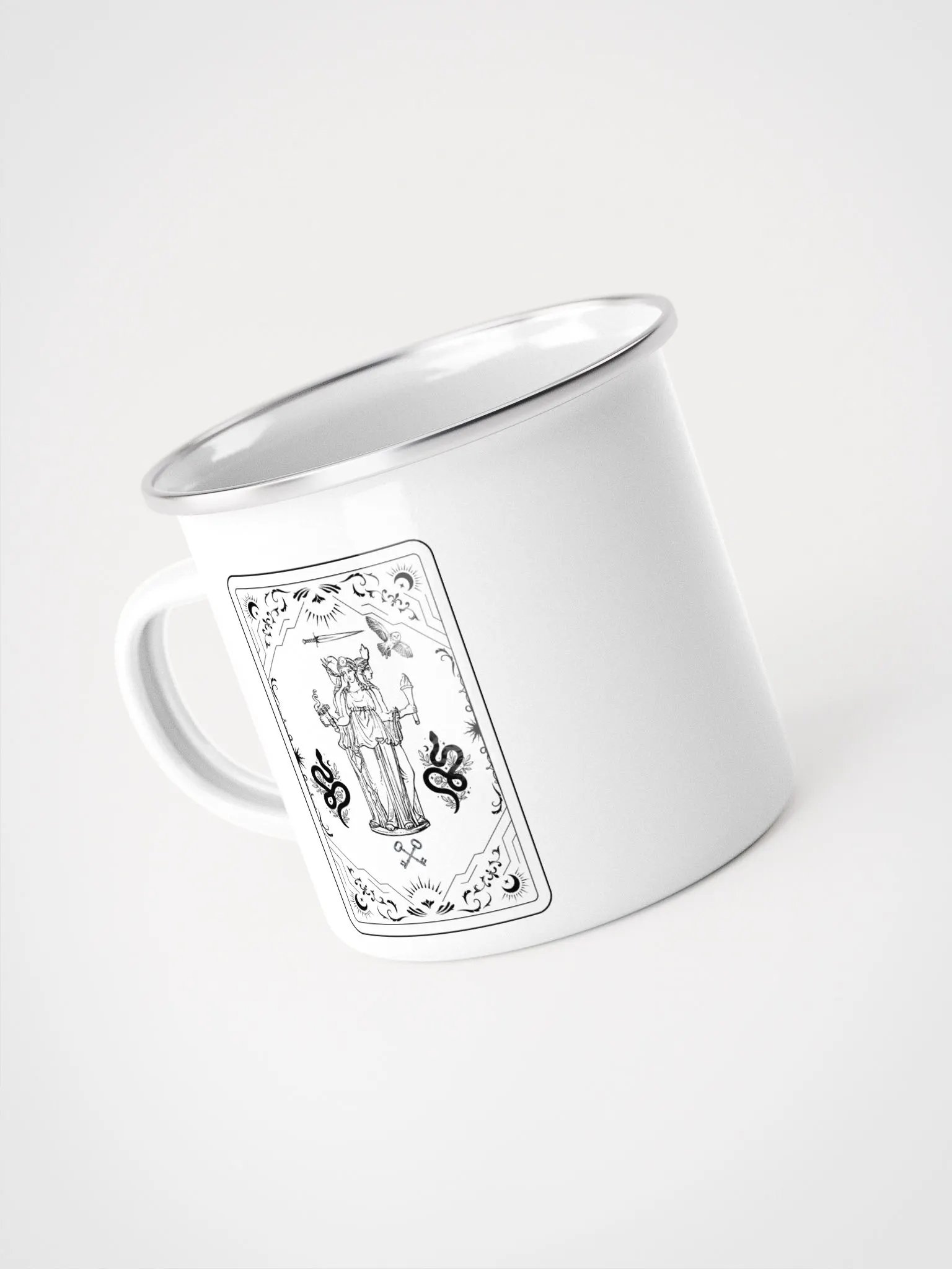 Hecate Tarot Style Enamel Mug product image (4)