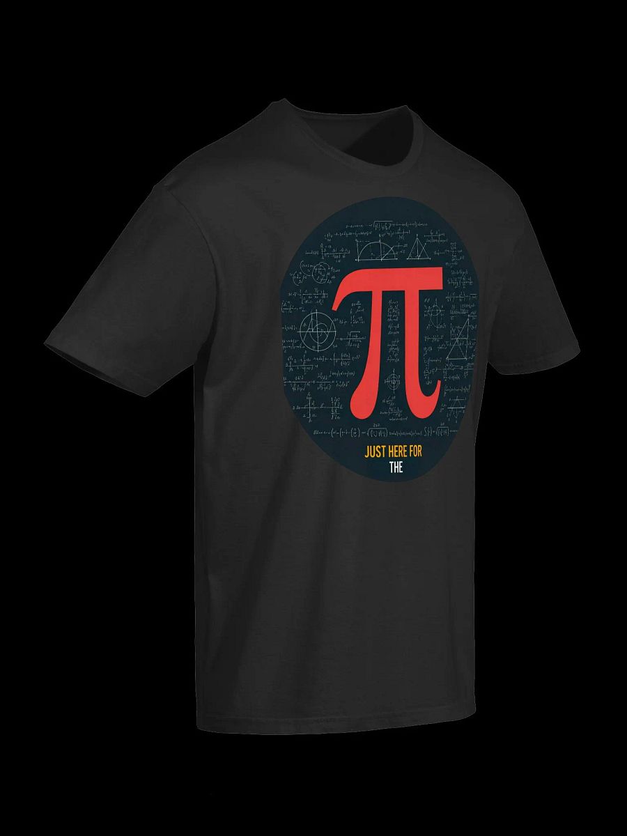 Math Lover-Just Here for the Pi-Pi Day Math T-Shirt product image (13)
