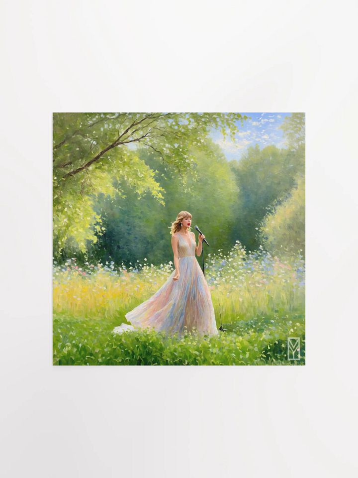 Poster Billion-Dollar Tour in Impressionist Brushstrokes product image (1)